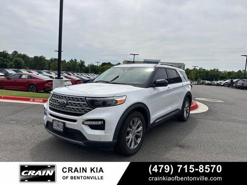 Oxford White 2021 Ford Explorer Limited