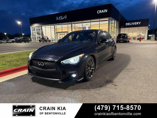 Midnight Black 2018 INFINITI Q50 3.0t RED SPORT 400