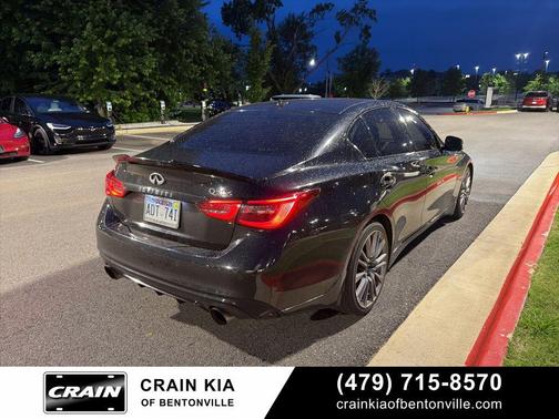 Midnight Black 2018 INFINITI Q50 3.0t RED SPORT 400