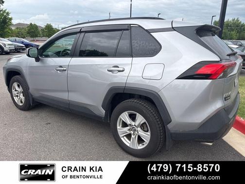 Silver Sky Metallic 2021 Toyota RAV4 XLE