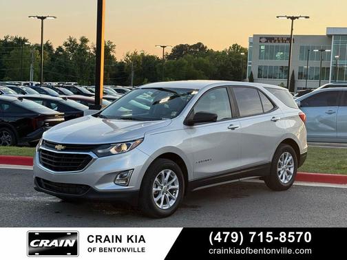 Silver Ice Metallic 2021 Chevrolet Equinox LS