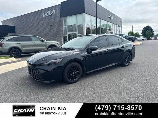 Midnight Black Metallic 2025 Toyota Camry LE
