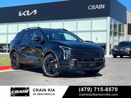 Ebony Black 2026 Kia Sportage X-Line
