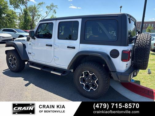 Bright White Clearcoat 2023 Jeep Wrangler 4xe Rubicon
