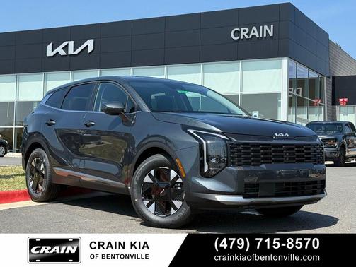 Gravity Gray 2026 Kia Sportage Hybrid LX