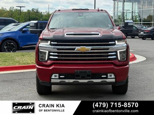 Cherry Red Tintcoat 2022 Chevrolet Silverado 3500 High Country