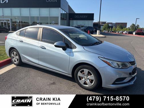 Arctic Blue Metallic 2017 Chevrolet Cruze LS