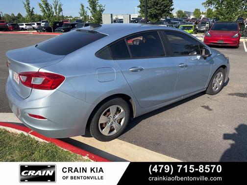 Arctic Blue Metallic 2017 Chevrolet Cruze LS