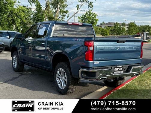 Lakeshore Blue Metallic 2024 Chevrolet Silverado 1500 LTZ