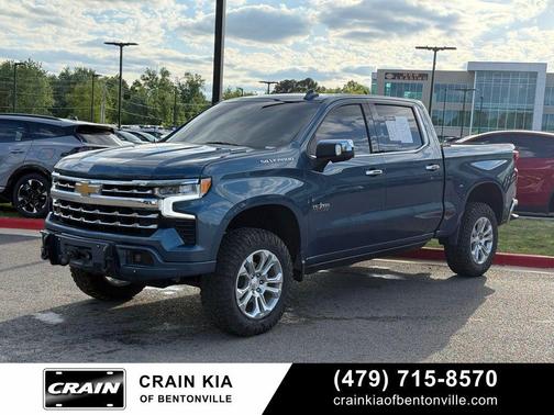 Lakeshore Blue Metallic 2024 Chevrolet Silverado 1500 LTZ