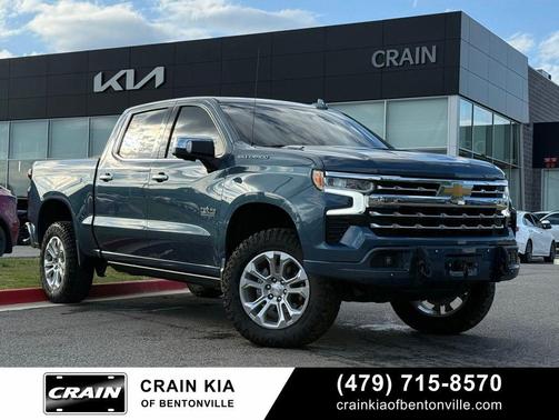 Lakeshore Blue Metallic 2024 Chevrolet Silverado 1500 LTZ