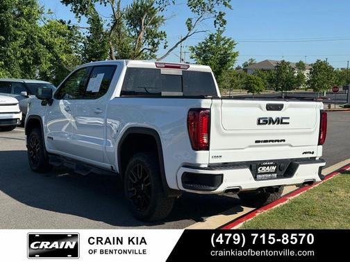 Summit White 2024 GMC Sierra 1500 AT4