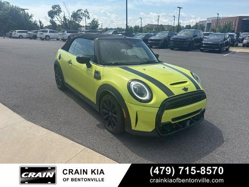 Zesty Yellow 2022 MINI Convertible Cooper S