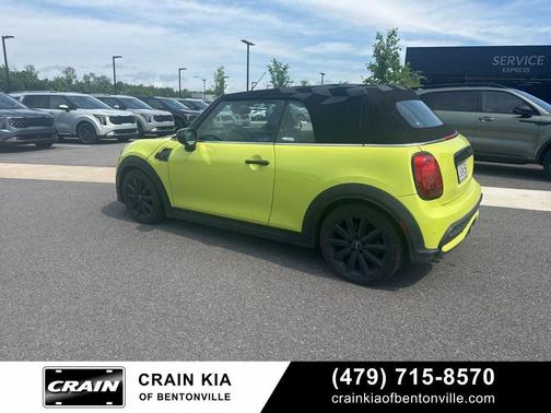 Zesty Yellow 2022 MINI Convertible Cooper S