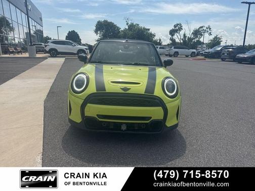 Zesty Yellow 2022 MINI Convertible Cooper S