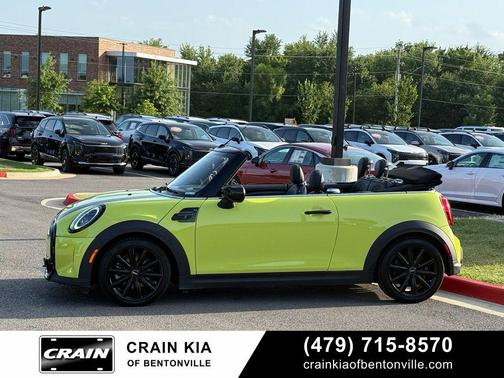 Zesty Yellow 2022 MINI Convertible Cooper S