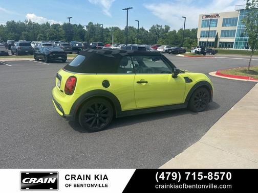 Zesty Yellow 2022 MINI Convertible Cooper S