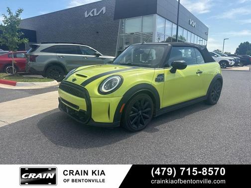 Zesty Yellow 2022 MINI Convertible Cooper S