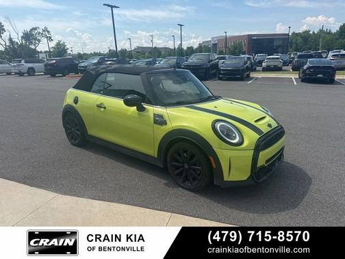 Zesty Yellow 2022 MINI Convertible Cooper S