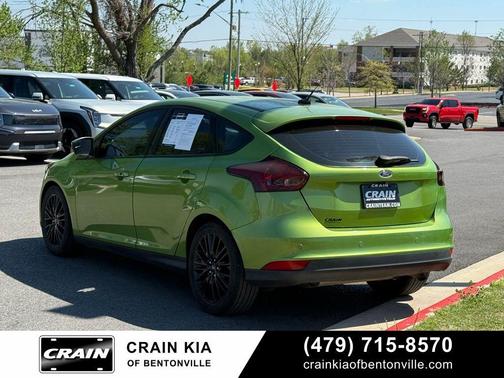 OUTRAGEOUS GREEN METALLIC 2018 Ford Focus Titanium