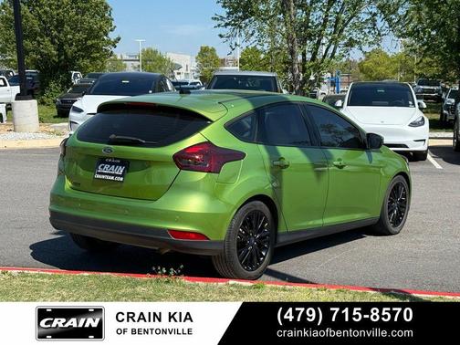 OUTRAGEOUS GREEN METALLIC 2018 Ford Focus Titanium