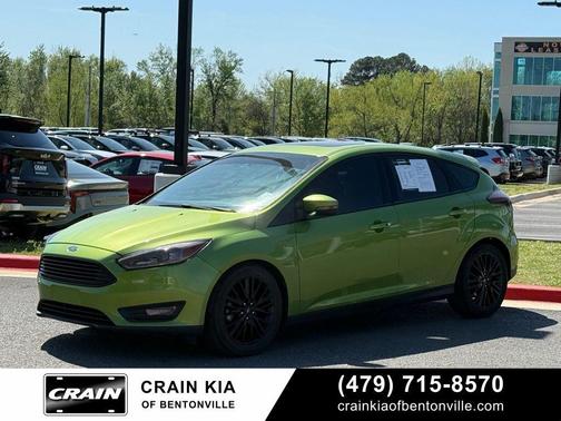 OUTRAGEOUS GREEN METALLIC 2018 Ford Focus Titanium