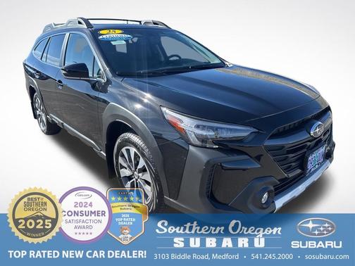 Crystal Black Silica 2025 Subaru Outback Limited