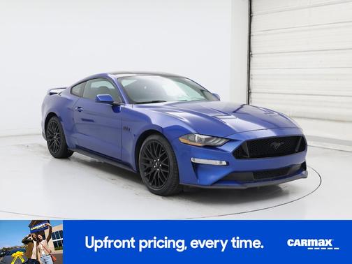 Blue 2018 Ford Mustang GT