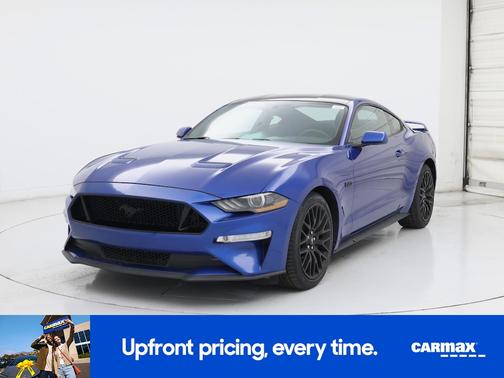 Blue 2018 Ford Mustang GT
