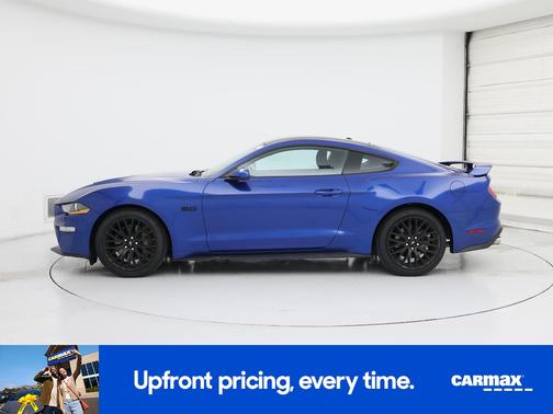 Blue 2018 Ford Mustang GT