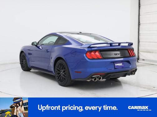 Blue 2018 Ford Mustang GT