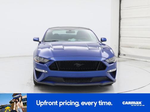 Blue 2018 Ford Mustang GT