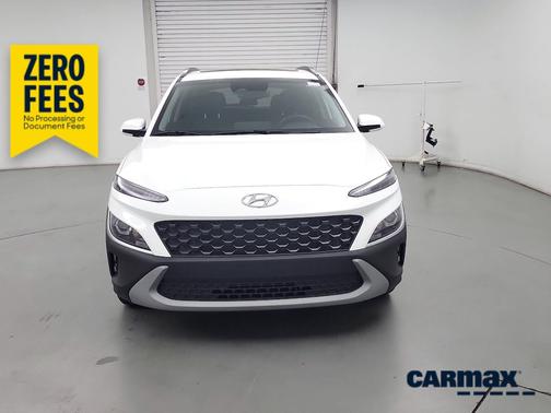 White 2023 Hyundai KONA SEL