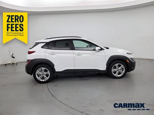 White 2023 Hyundai KONA SEL