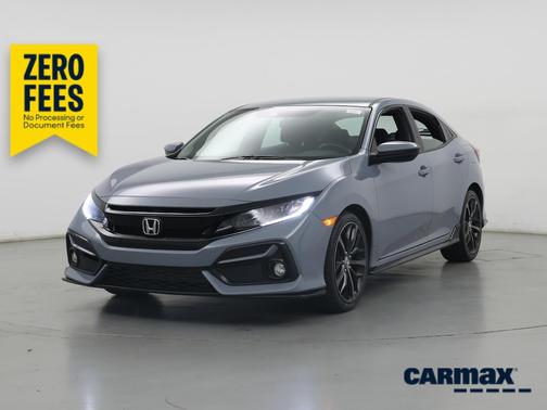 Gray 2021 Honda Civic Sport