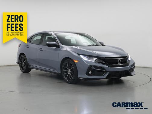 Gray 2021 Honda Civic Sport