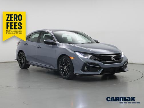 Gray 2021 Honda Civic Sport