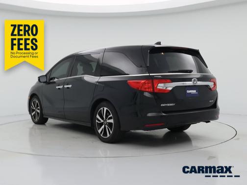 Black 2018 Honda Odyssey Elite