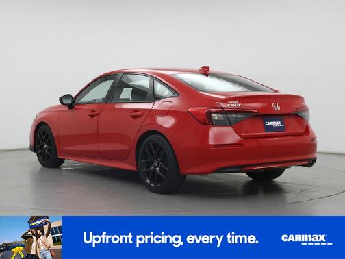 Red 2022 Honda Civic Sport