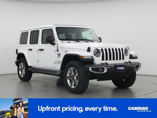 White 2020 Jeep Wrangler Unlimited Sahara