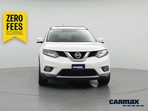 White 2015 Nissan Rogue SL