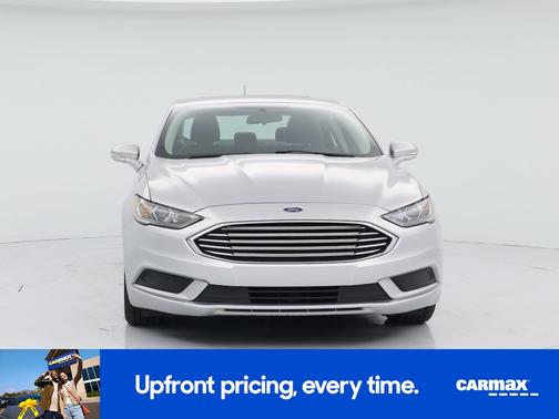 Silver 2017 Ford Fusion Hybrid SE