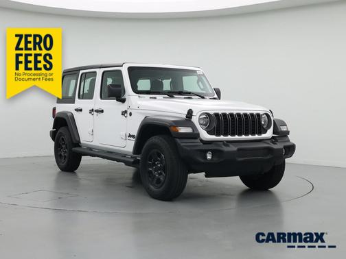 White 2026 Jeep Wrangler Sport