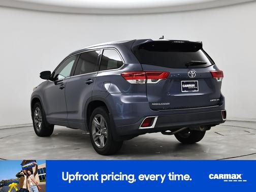 Blue 2019 Toyota Highlander Limited Platinum