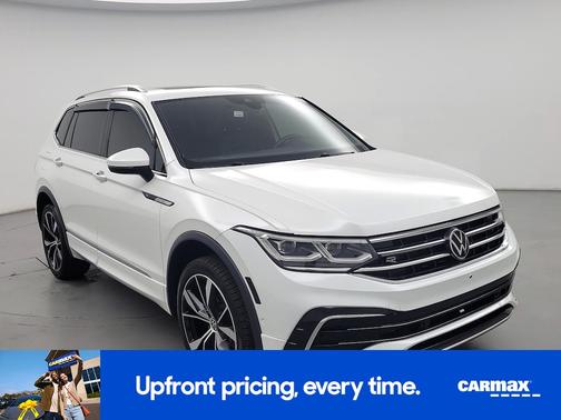 White 2022 Volkswagen Tiguan SEL R-Line