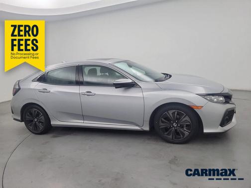 Silver 2019 Honda Civic EX