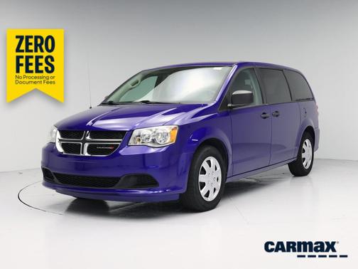 Blue 2019 Dodge Grand Caravan SE
