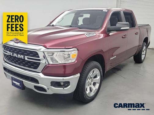 Red 2022 RAM 1500 Bighorn