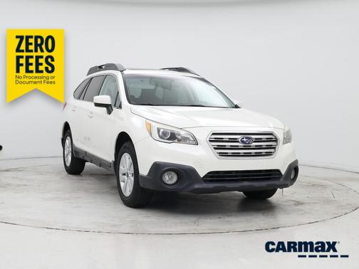 White 2016 Subaru Outback 2.5I Premium