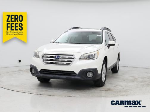 White 2016 Subaru Outback 2.5I Premium